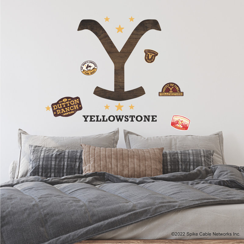 Abstract Non-Wall Damaging Wall Decal