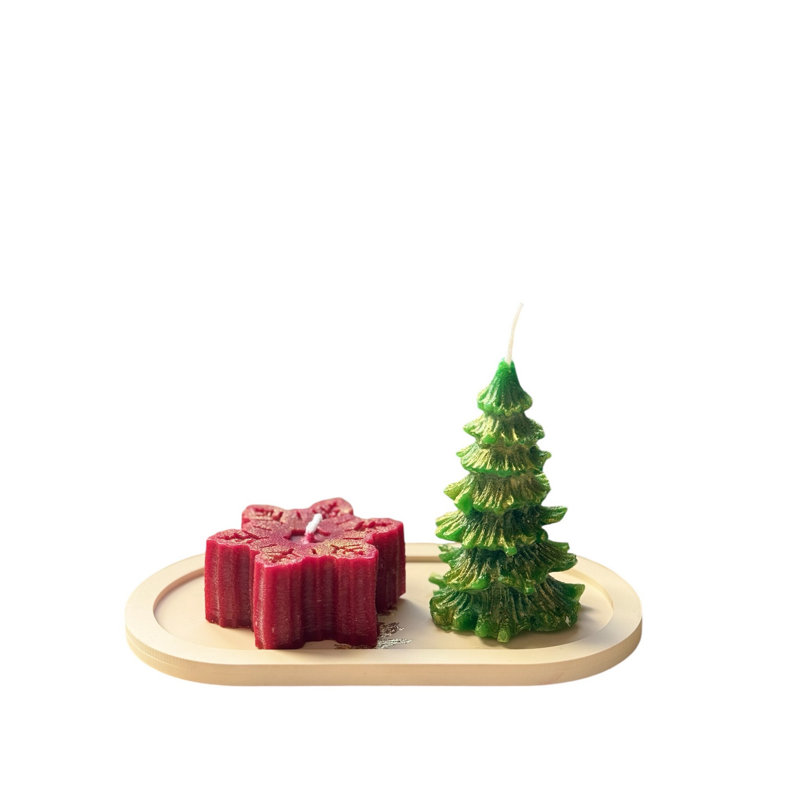 Ensemble de bougies de Noël 8