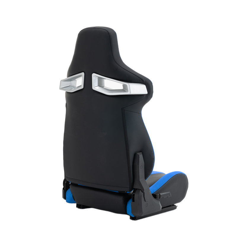 Bucket-Style Reclinable Racing Playseat – Universal Fit, PU Leather, Adjustable Lock Slide (PVC)