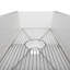 Fireclay Venice Front Reversible 33" L x 18" W Farmhouse/Apron Kitchen Sink with Accessories-1456365216