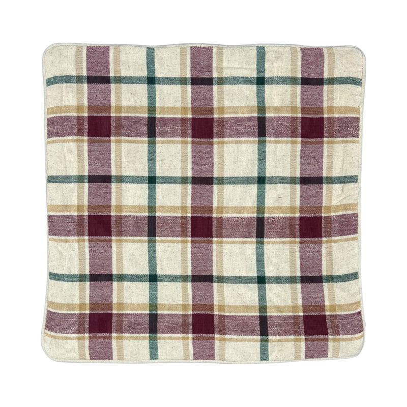 Chama Plaid Square Throw Cushion