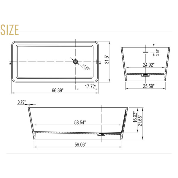 Dimensions du produit