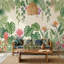 Papier peint botanique tropical, oiseau du paradis-1115342415-1115342403