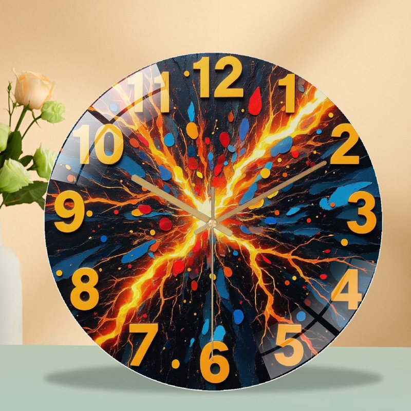 Horloge murale 12 po
