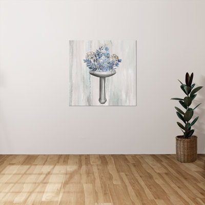 "Floral Bath III" par Conrad Knutsen, reproduction sur toile