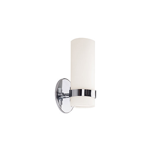 1 - Light Bath Sconce, Chrome