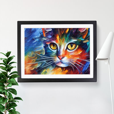 Cat Vol.2 Abstract - Framed Print