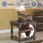 Farrel Walnut Finish End Table