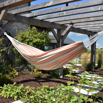 Hamac double en Sunbrella brésilien Vivere Lewes (capacité de 450 lb)