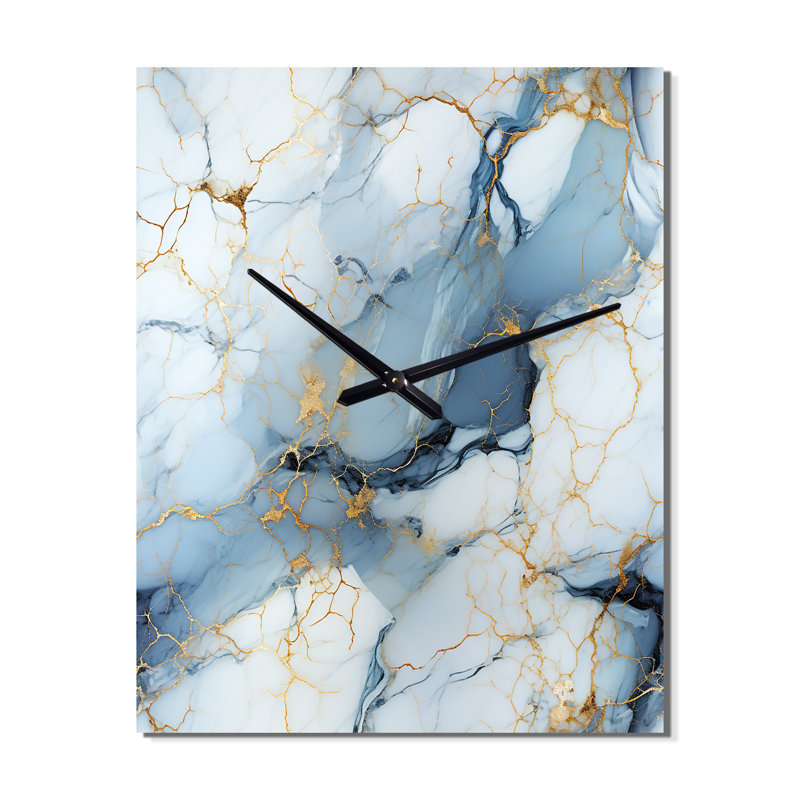 Horloge murale surdimensionnée Serene Elegance, Très petit