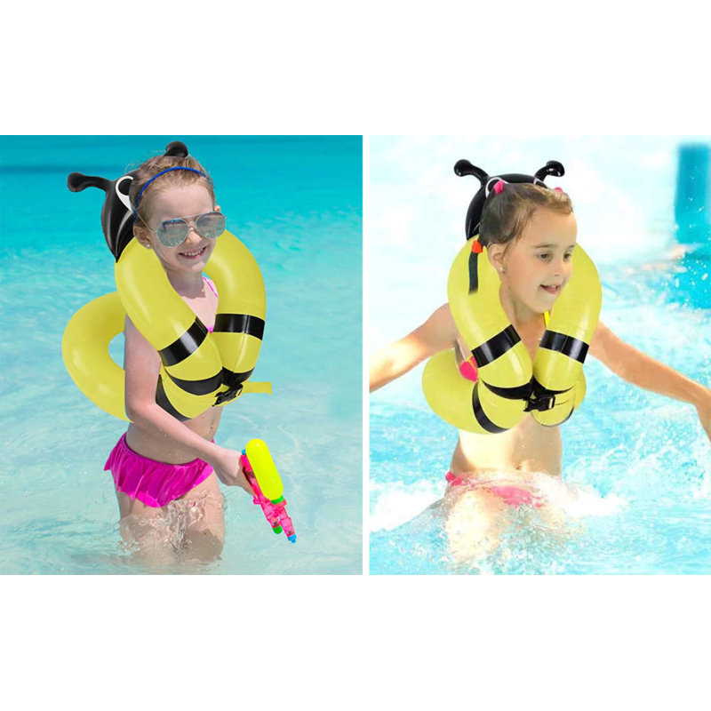 Gilet de piscine gonflable Honey Bee - 16 po - 2-6 ans