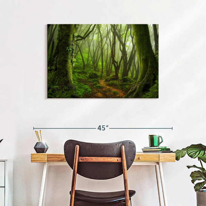 Alvord Mossy Nepal Jungle, 24" H x 36" W