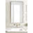 Wriggle Modern Rectangle Wavy Wall Mirror