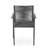 Outdoor Aluminum Dining Chairs With Rope Seat In Gray And Dark Gray, Of 2 2 Chair Frame Gray/dark Weave