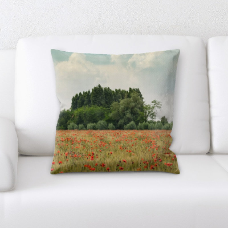 Microsuede Throw Pillow