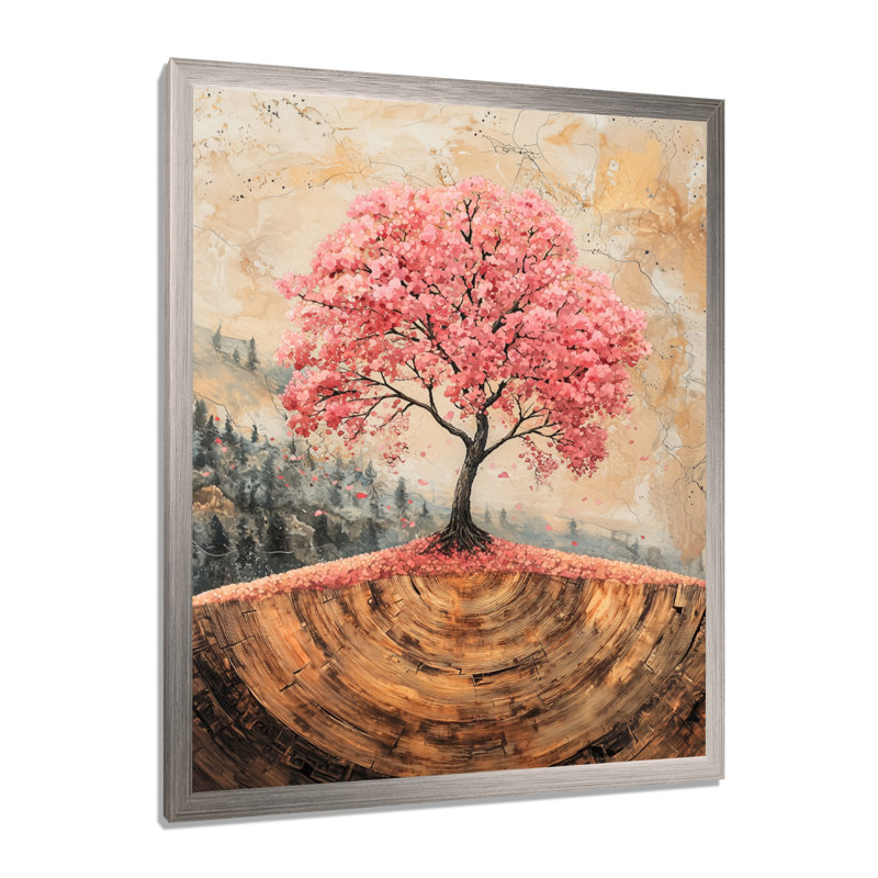 Heisler - Art mural sur toile à motif floral, Argent argent, H 44 po x l 34 po, Reproduction encadrée d'une seule photo