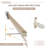 6' Drop Arm Manual Outdoor Sun Shade Awning, , , Aluminum Hardware, Creamy White Retractable Awning For Space, Arm, Protection, Heavy-Duty Aluminum, Cream