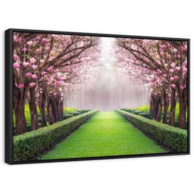 Sakura Tree Lane, reproduction sur toile