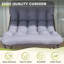 Chaise berçante surdimensionnée et repose-pieds surdimensionnés-1410280293