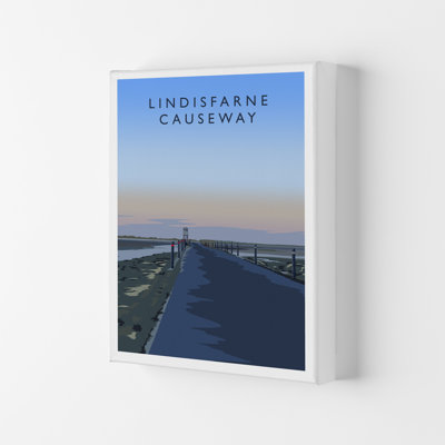 Lindisfarne Causeway Portrait by Richard O'Neill - Print