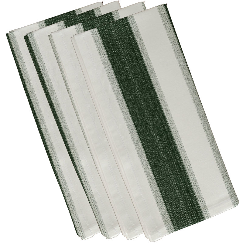 Ensemble de serviettes 4 pièces Marydel, L 18 po x L 18 po, Vert