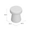 Solid + Manufactured Wood Accent Stool-15392271