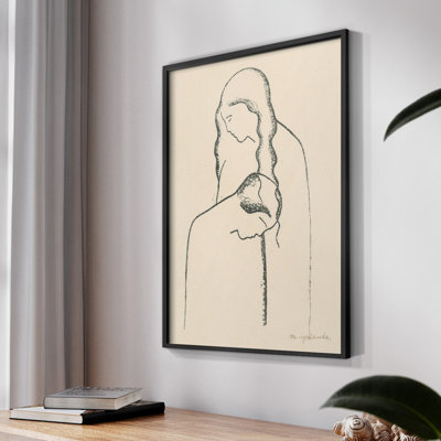 Croquis rétro XLIV - impression encadrée