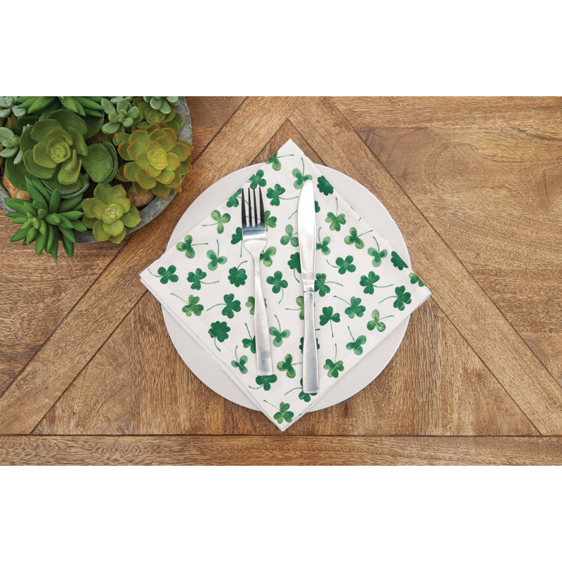 Serviette en coton 18 po Ansaldo Clover