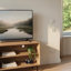 Meuble télé avec tablettes et 2 portes Donna-128860552-128860554