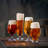 Beer 15.5oz. Crystal Pilsner Glass Set