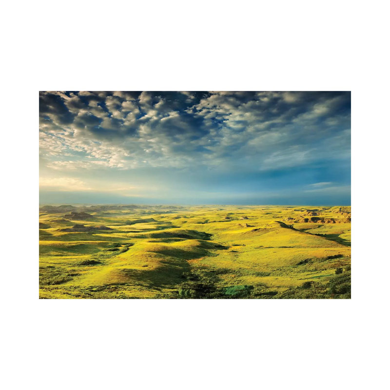 Canada, Saskatchewan, parc national des Prairies. Killdeer Badlands Formations par Jaynes Gallery - Photographie sur toile tendue