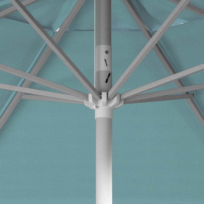 Parasol de marché 86,3 po Kenne, Toile Aruba Sunbrella®, l 90 po x P 90 po