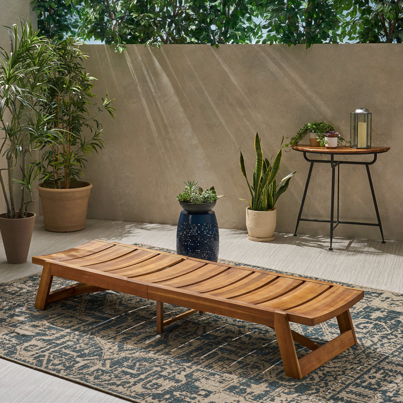 MAKI CHAISE LOUNGE, Brown