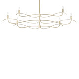 Willow 6 - Light Candle Style Classic Chandelier