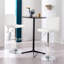 Tabouret de bar pivotant à hauteur réglable avec structure en métal-1115289637-1155585495