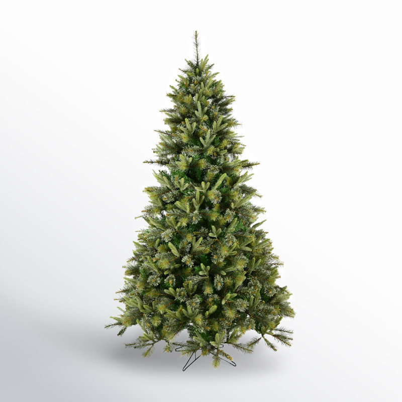 Cashmere Green Pine Artificial Christmas Tree with Stand, 6.5' H, Unlit