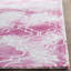 Berman Hand Tufted Wool/Cotton Geometric Rug in Rose/Ivory-20945957