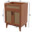 Javer 24" Rattan Modern Farmhouse 2-Shelf Bath Vanity Cabinet Only (Sink Basin not Included)-93805404