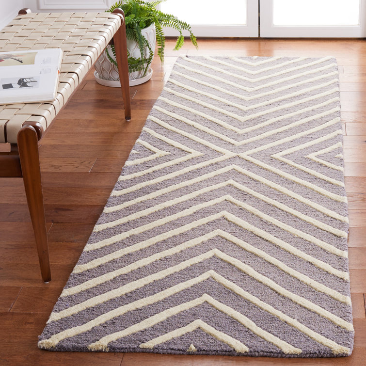 Garibald Hand Tufted Wool Geometric Rug