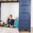Brodie Kids 8 Drawer Solid Wood Loft Bed with Shelves-61057008-123247100