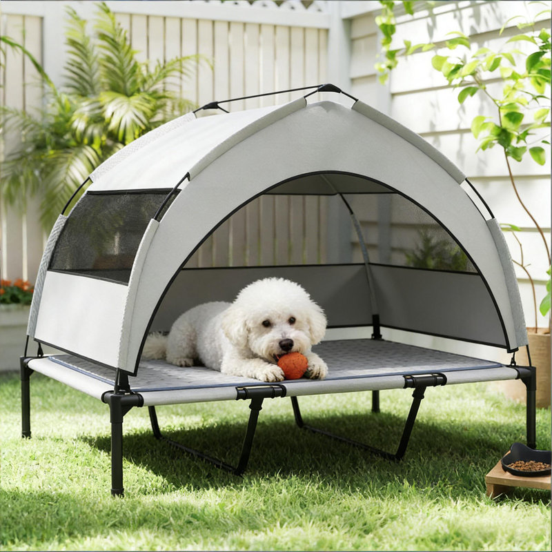 Lit surélevé pour animal de compagnie, lit surélevé pour chien portable