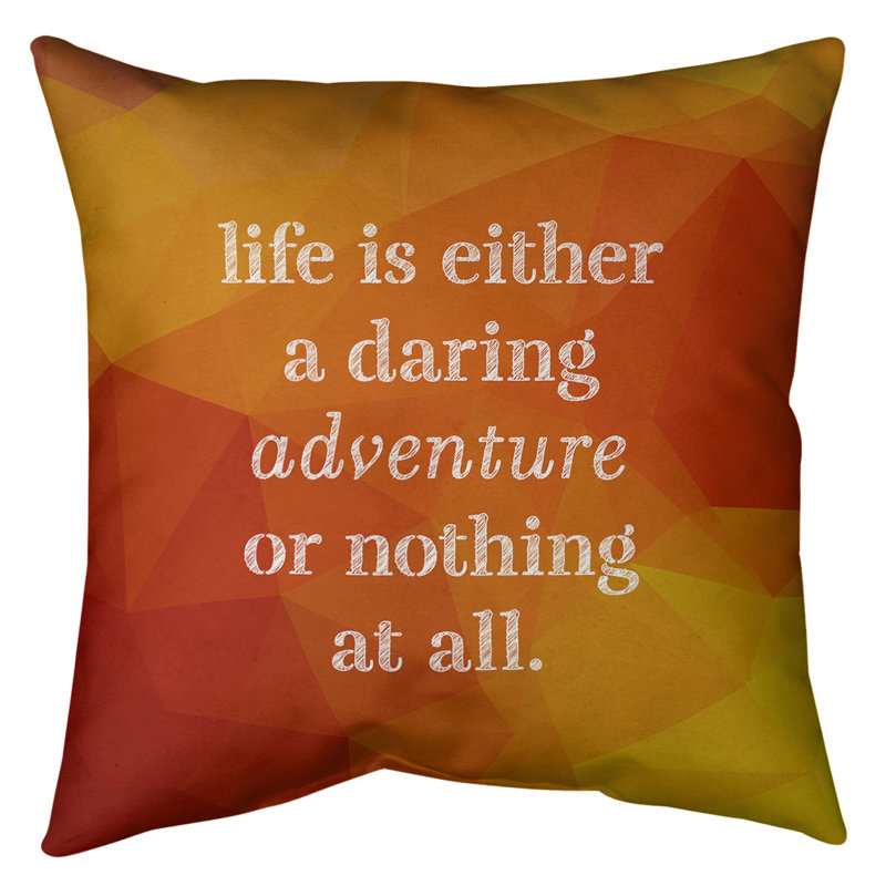 Coussin de sol, 36 po x 36 po, Orange / jaune pâle