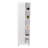 Corner Cabinet Womppi, Five Open Shelves, Single Door, White Finish-889853955
