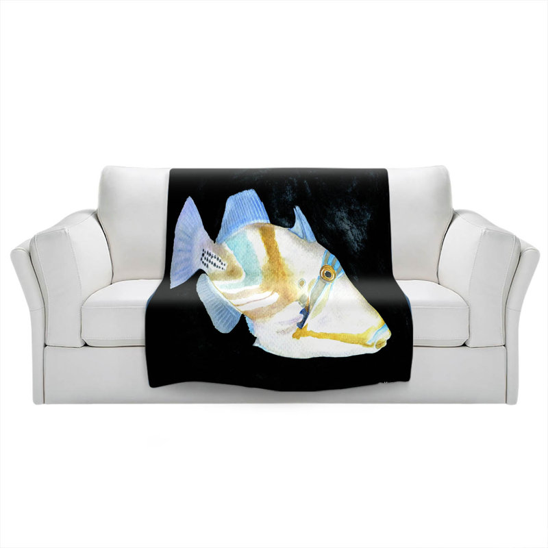 Couverture Deep Sea Life, 51 po x 60 po