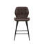 Sanil Upholstered Counter Stool with Metal Frame