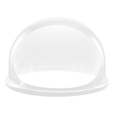 Couvercle de machine à barbe à papa, bouclier en forme de dôme en acrylique transparent, bouclier à barbe à barbe à papa compatible avec les cotons de 20,5 po
