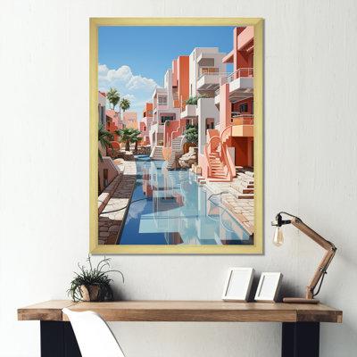 Sunny Hotels Lodges - Buildings & Cityscapes Wall Decor