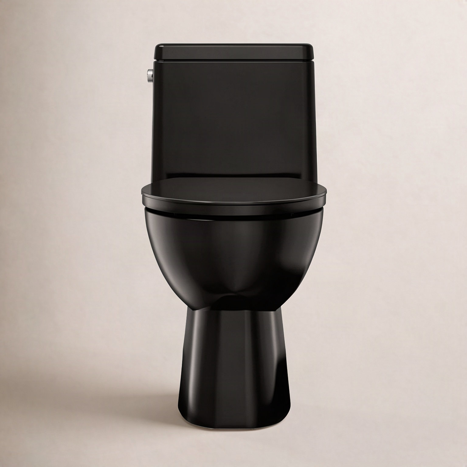 Reach 1.28 GPF Elongated Toilet, Black