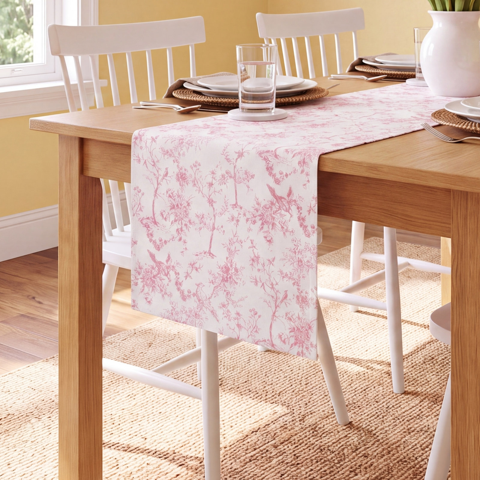 Timeless Toile Runner