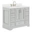 Meuble-lavabo simple avec plateau Abshire 43-93359267